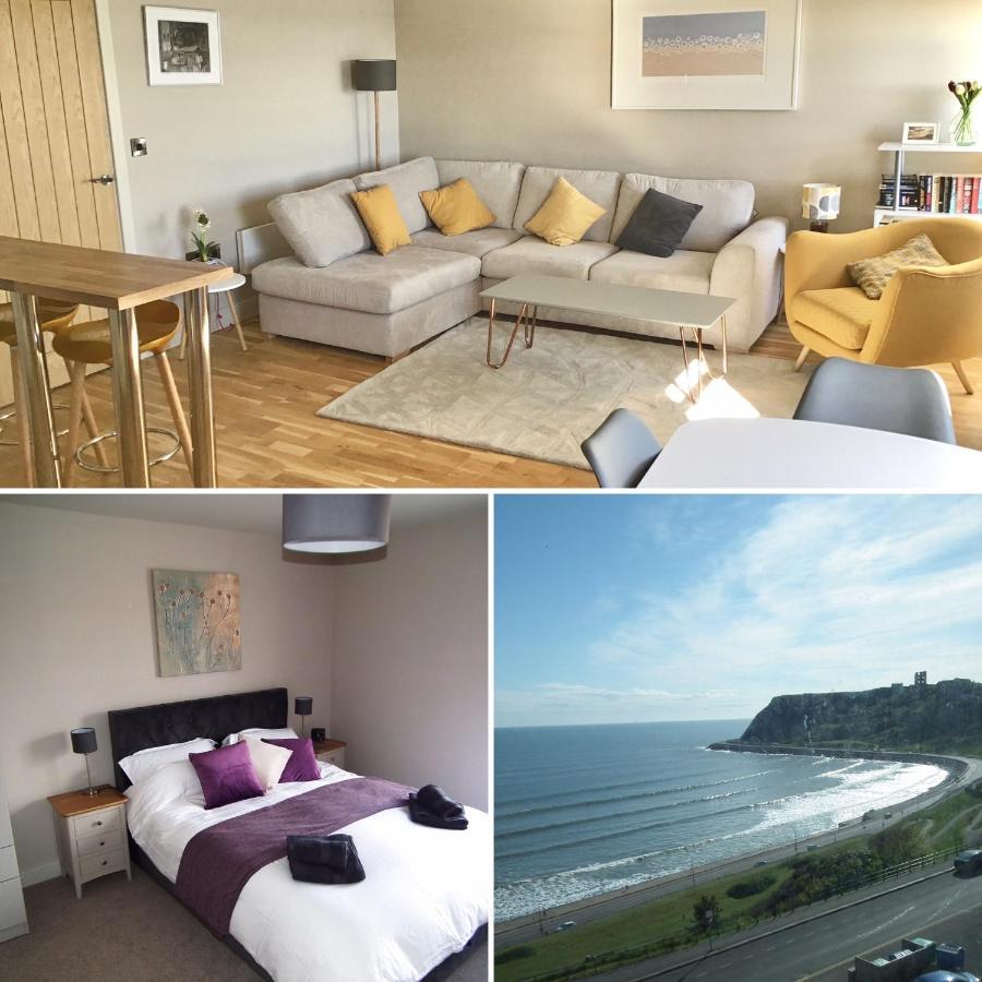 North Sea View Apartment Scarborough Bagian luar foto